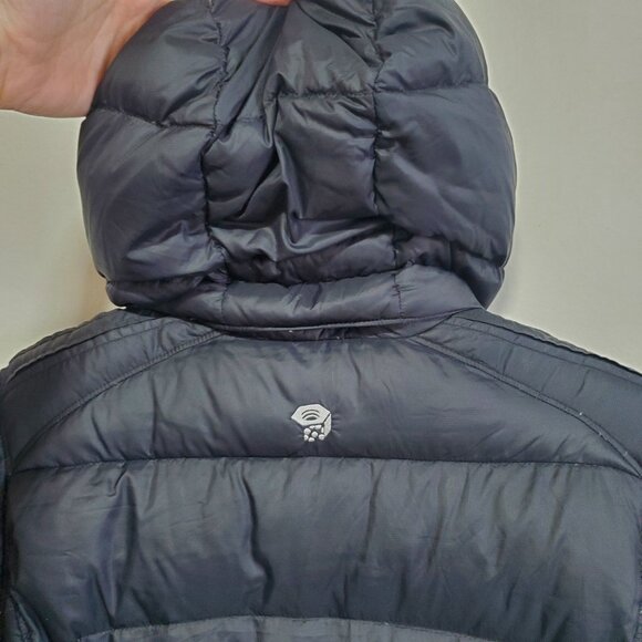 Women's Black Quilted Coat - Picture 10 of 16